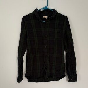 L.L. Bean Relaxed Fit Scotch Plaid Flannel Shirt in Blackwatch